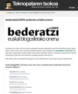 Euskal Blogsferaz, Sarezulon Euskal Blogsferaz, Sarezulon