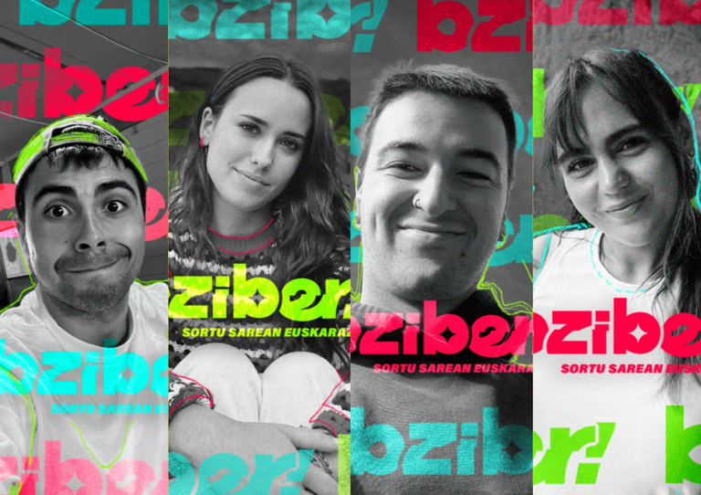 14 urtetik gorakoak edukiak sortzera gonbidatzen dituen Bziber lehiaketa martxan da TikToken