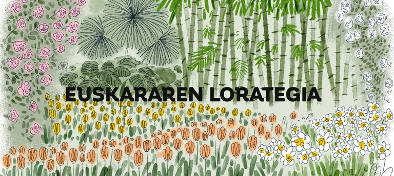 15 eta 18 urte bitarteko ikasleek egindako “Euskararen Lorategia” erakusketa birtuala zabaldu du Bilboko Euskararen Etxeak