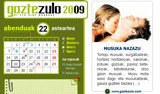 2009ko agenda digitala, jaitsi zure ordenagailura! 2009ko agenda digitala, jaitsi zure ordenagailura!