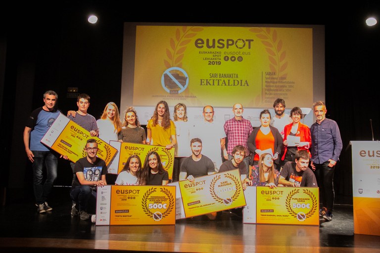 ‘Gorputza ON, buruari ON’ spotak irabazi du Euspot lehiaketa ‘Gorputza ON, buruari ON’ spotak irabazi du Euspot lehiaketa