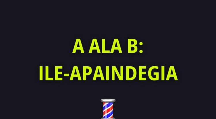 A ALA B: ILE-APAINDEGIA