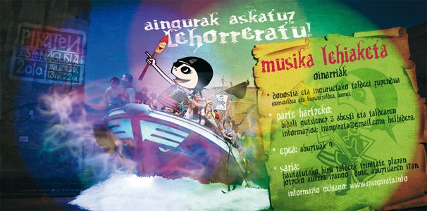 Abian da Piraten Aste Nagusiko musika lehiaketa Abian da Piraten Aste Nagusiko musika lehiaketa