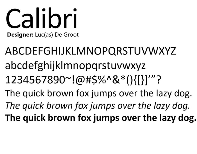 Agur Calibri Agur Calibri