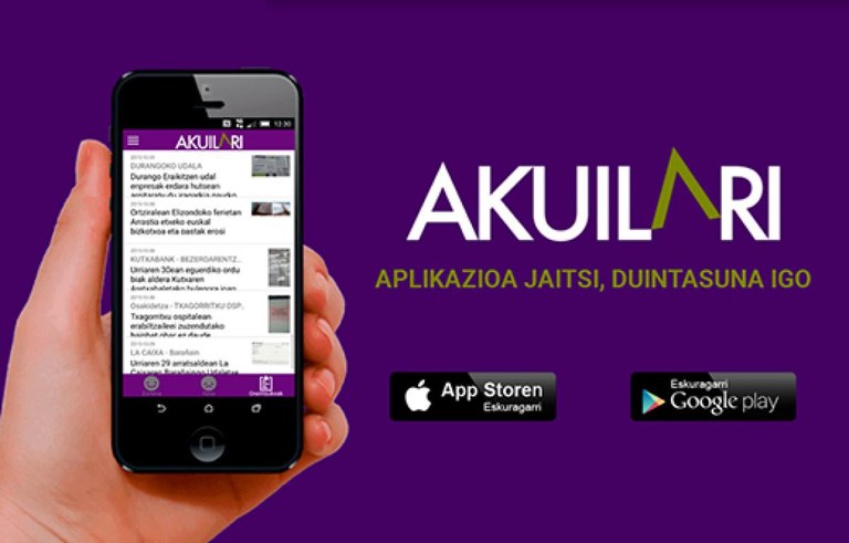 Akuilari: Hizkuntz-eskubideen gaineko gertaeren berri emateko aplikazioa Akuilari: Hizkuntz-eskubideen gaineko gertaeren berri emateko aplikazioa