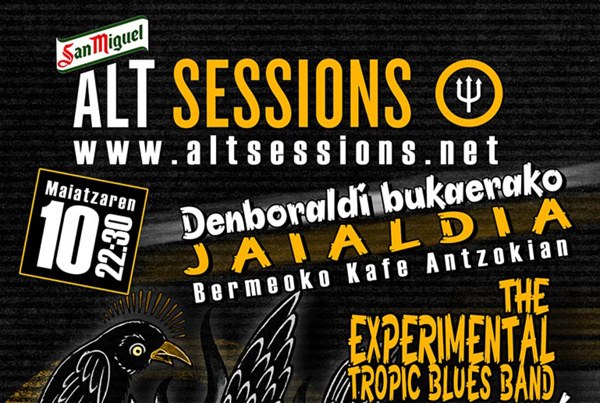 Alt Sessions zirkuituaren amaiera jaialdia egingo dute maiatzaren 10ean Alt Sessions zirkuituaren amaiera jaialdia egingo dute maiatzaren 10ean
