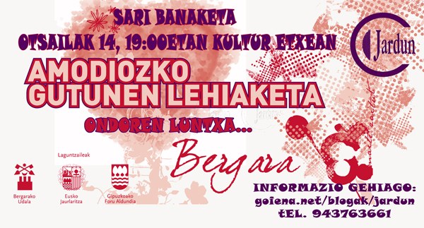 Amodiozko Gutunen XX. Lehiaketak baditu irabazleak Amodiozko Gutunen XX. Lehiaketak baditu irabazleak