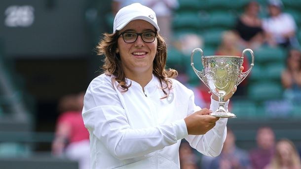 Ane Mintegi idiazabaldarra Wimbledonen txapeldun Ane Mintegi idiazabaldarra Wimbledonen txapeldun