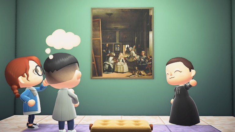 "Animal Crossing" jokoan Prado Museoa bisitatu dezakezu