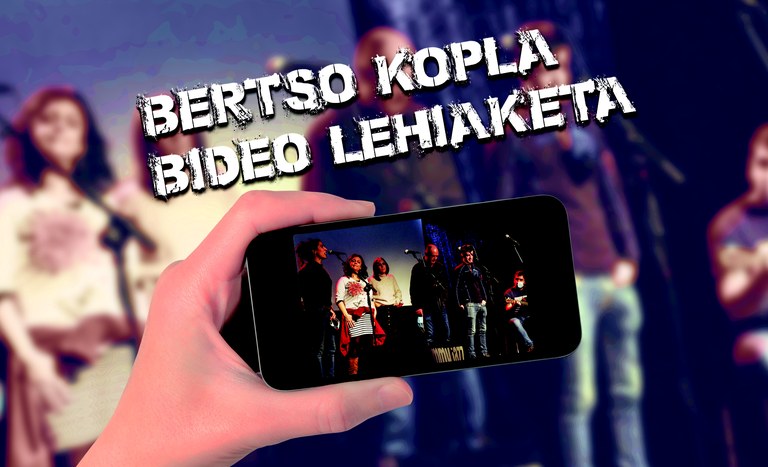 Arabako gaztetxoei zuzendutako bideo-kopla lehiaketa Arabako gaztetxoei zuzendutako bideo-kopla lehiaketa