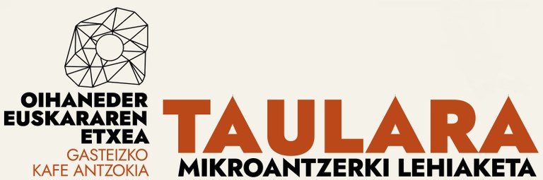 Arabako hiru lanek irabazi dute Taulara mikroantzerki lehiaketa Arabako hiru lanek irabazi dute Taulara mikroantzerki lehiaketa