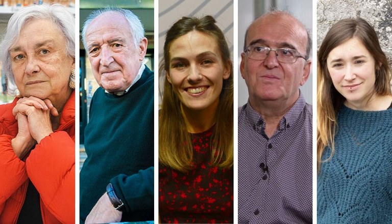 Arantxa Urretabizkaia, Anjel Lertxundi, Nerea Ibarzabal, Aingeru Epaltza eta Maddi Ane Txoperena dira 111 Akademiaren Saria irabazteko hautagaiak