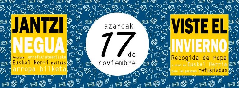 Arropa soberan duzu? Grezian behar dute! Arropa soberan duzu? Grezian behar dute!
