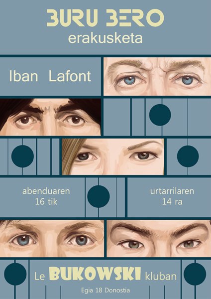 Artisten erretratu ikusgarrien bilduma jarri du ikusgai Iban Lafontek Artisten erretratu ikusgarrien bilduma jarri du ikusgai Iban Lafontek