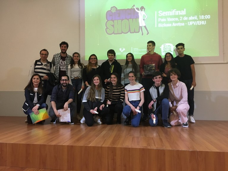 Asier Albizu, Euskal Herriko Zientzia Show finalaurrekoaren irabazle Asier Albizu, Euskal Herriko Zientzia Show finalaurrekoaren irabazle