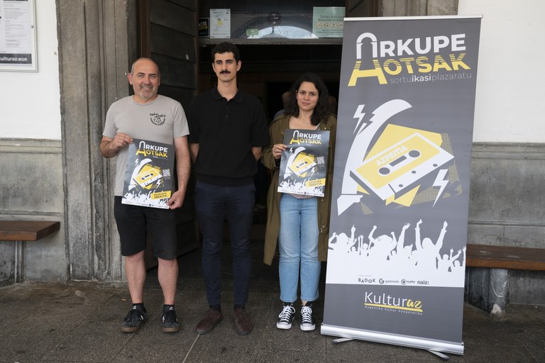 Arkupehotsak bueltan da: Euskal Herriko musika proiektu berrien erakusleihoa Arkupehotsak bueltan da: Euskal Herriko musika proiektu berrien erakusleihoa