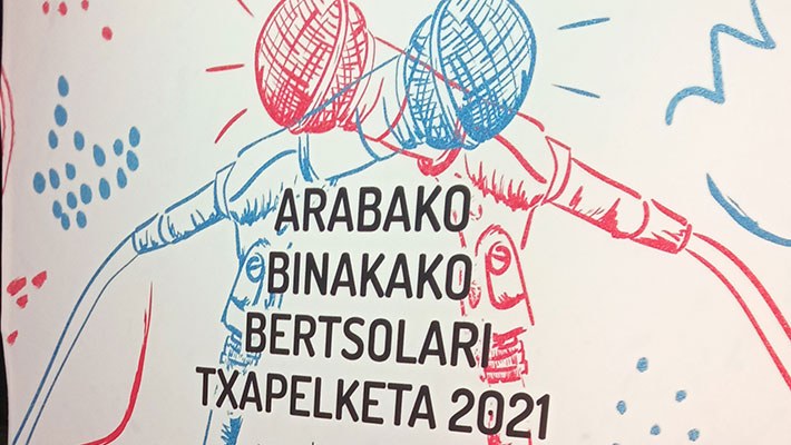 AURTENGO ARABAKO BINAKAKO BERTSOLARI TXAPELKETA AURKEZTU DUTE AURTENGO ARABAKO BINAKAKO BERTSOLARI TXAPELKETA AURKEZTU DUTE