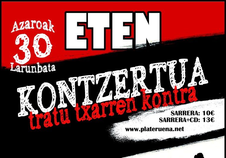 Azaroaren 30ean, genero indarkeriaren kontrako kontzertua Durangon Azaroaren 30ean, genero indarkeriaren kontrako kontzertua Durangon
