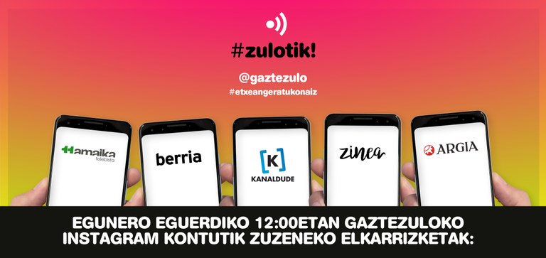 Azken aste berezia euskal komunikabideekin! Azken aste berezia euskal komunikabideekin!