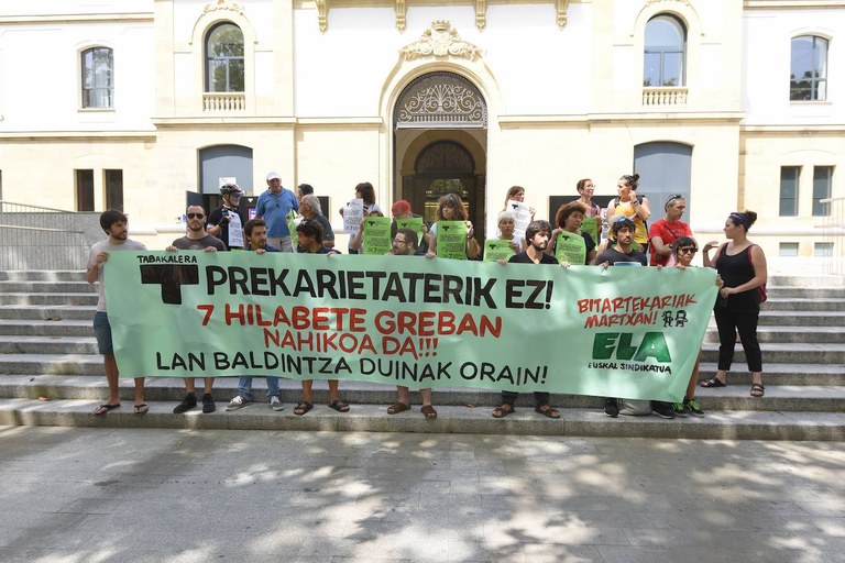 Baldintza duinak Ubik liburutegiko langileentzat Baldintza duinak Ubik liburutegiko langileentzat