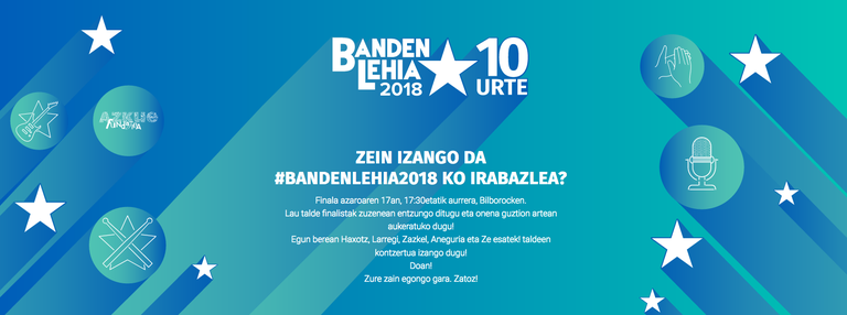 Banden Lehia; finala! Banden Lehia; finala!
