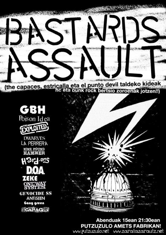 Bastards´Assault taldeak Northern Tour bira egingo du Euskal Herrian Bastards´Assault taldeak Northern Tour bira egingo du Euskal Herrian