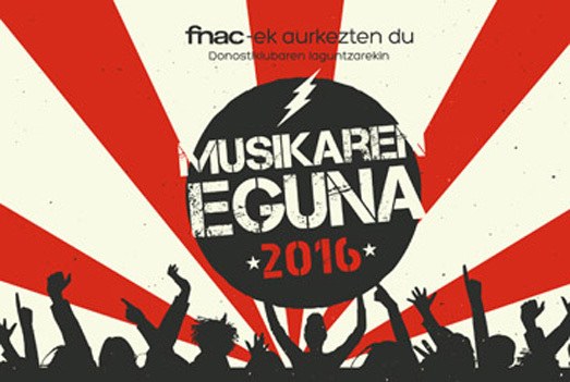 Bederatzi kontzertu eskainiko dituzte Donostiako Musikaren Egunean Bederatzi kontzertu eskainiko dituzte Donostiako Musikaren Egunean