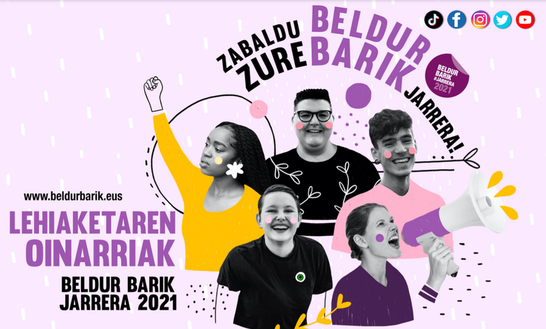 'Beldur barik' ikus-entzunezko lehiaketa gazteentzat 'Beldur barik' ikus-entzunezko lehiaketa gazteentzat