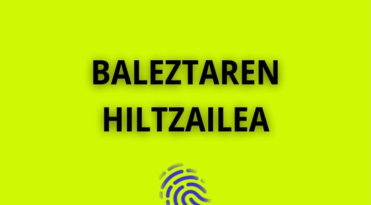 BENETAKO KRIMENA: BALEZTAREN HILTZAILEA