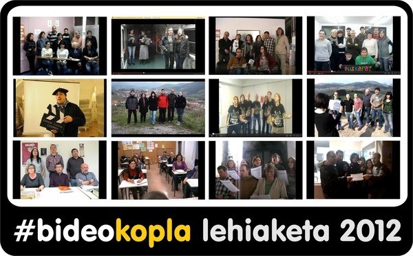 Bideokopla lehiaketaren amaiera festa antolatu dute maiatzaren 26an Bideokopla lehiaketaren amaiera festa antolatu dute maiatzaren 26an