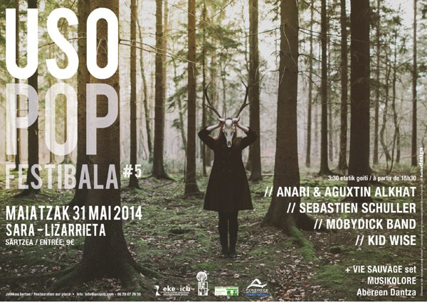Bihar egingo dute USOPOP festibalaren 5. edizioa Bihar egingo dute USOPOP festibalaren 5. edizioa