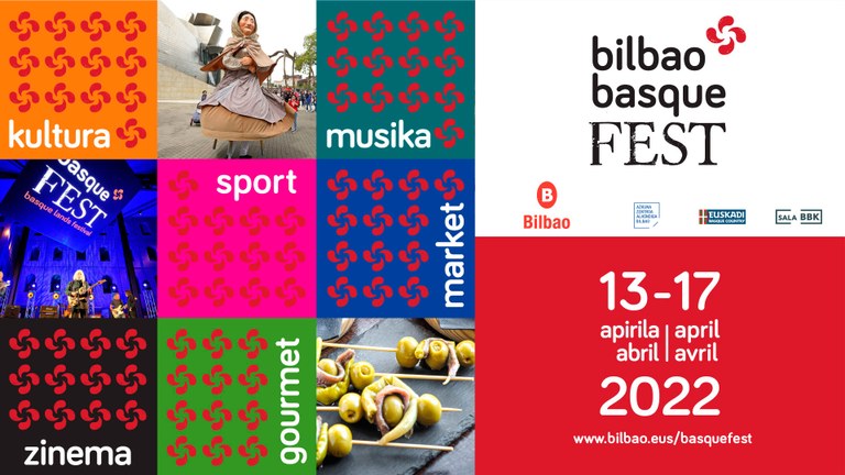 Bilbao Basque Fest ospatuko da egunotan 200 jarduera baino gehiagorekin Bilbao Basque Fest ospatuko da egunotan 200 jarduera baino gehiagorekin