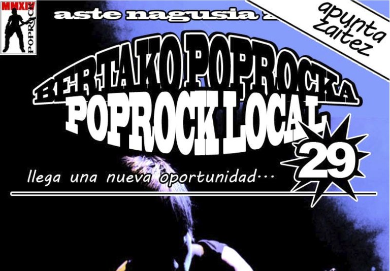 Bilboko Bertako Pop Rock Erakusketan izena emateko azken egunak Bilboko Bertako Pop Rock Erakusketan izena emateko azken egunak