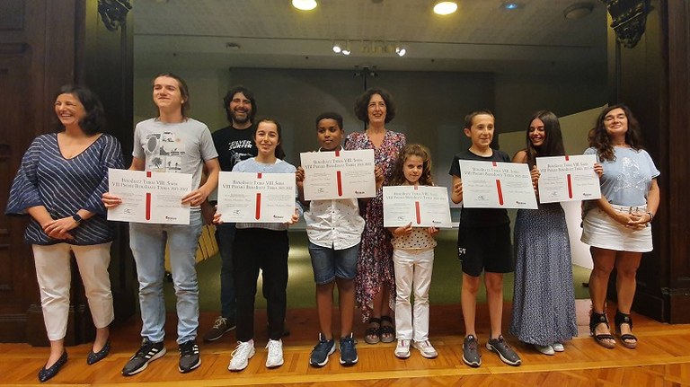 Bizkaidatz Txikia literatur lehiaketaren sariak banatu dituzte Bizkaidatz Txikia literatur lehiaketaren sariak banatu dituzte