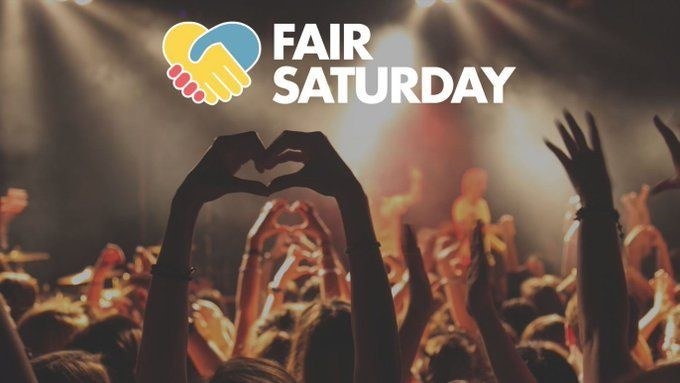Black Friday-ren aurrean, Fair Saturday Black Friday-ren aurrean, Fair Saturday