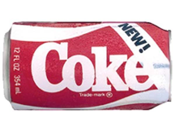 Coca-Colaren akatsik larriena Coca-Colaren akatsik larriena