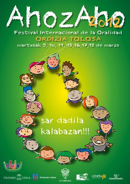 Datorren ostiralean abiatuko dute "Ahoz aho" Nazioarteko Ahozkotasun Jaialdia Datorren ostiralean abiatuko dute "Ahoz aho" Nazioarteko Ahozkotasun Jaialdia