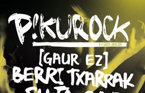 Dena prest da Irurtzunen Pikurock jaialdirako Dena prest da Irurtzunen Pikurock jaialdirako
