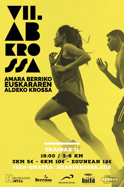 Donostiako Amara Berriko euskaren aldeko krosa ekainaren 11n egingo dute Donostiako Amara Berriko euskaren aldeko krosa ekainaren 11n egingo dute