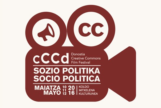 Donostiako Creative Commons Zinemaldiak soziopolitikari helduko dio Donostiako Creative Commons Zinemaldiak soziopolitikari helduko dio