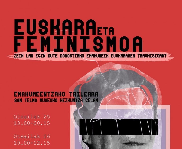 Donostiako emakumeek euskararen transmisioan egindako lanaren inguruko tailerra antolatu du Bagera Elkarteak Donostiako emakumeek euskararen transmisioan egindako lanaren inguruko tailerra antolatu du Bagera Elkarteak
