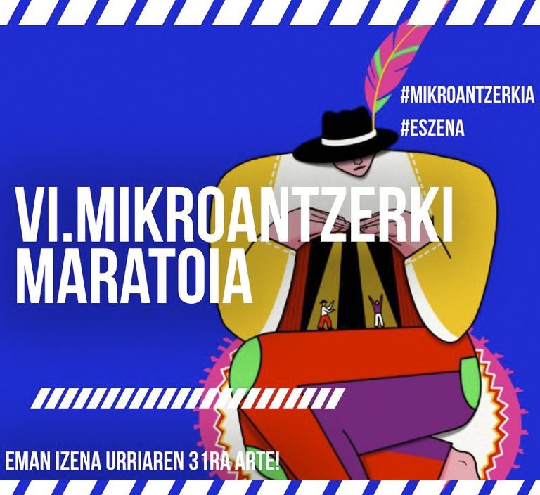 Donostiako Mikroantzerki Maratoian parte hartzeko deialdia ireki dute Donostiako Mikroantzerki Maratoian parte hartzeko deialdia ireki dute