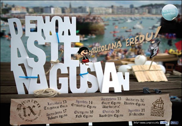 Donostiako Piratek koadrilak berotzeko eguna egingo dute larunbatean Donostiako Piratek koadrilak berotzeko eguna egingo dute larunbatean