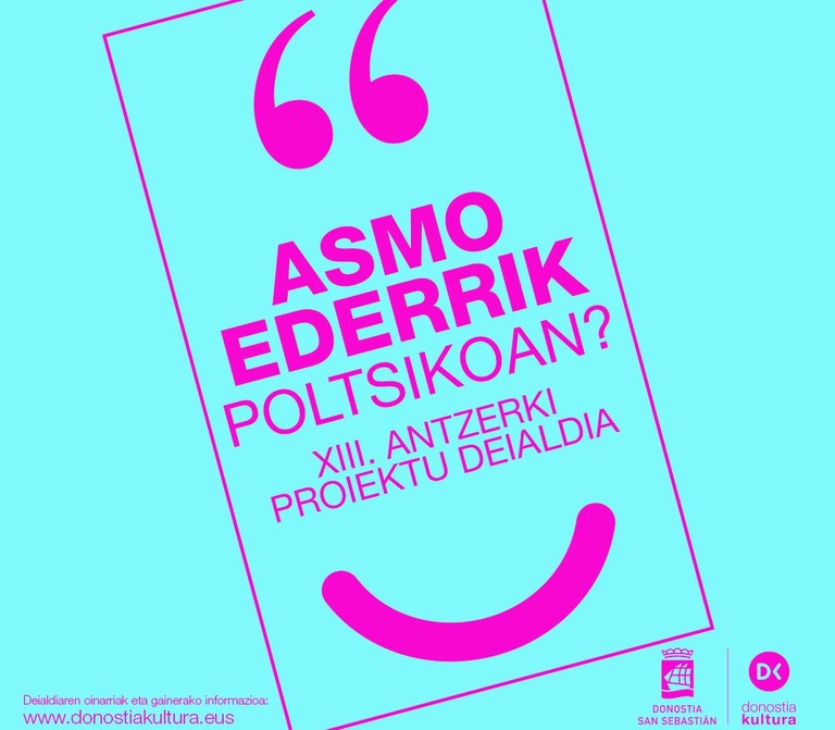 Donostiako Poltsiko Antzerki Sorkuntzaren XIII. proiektu deialdia martxan da