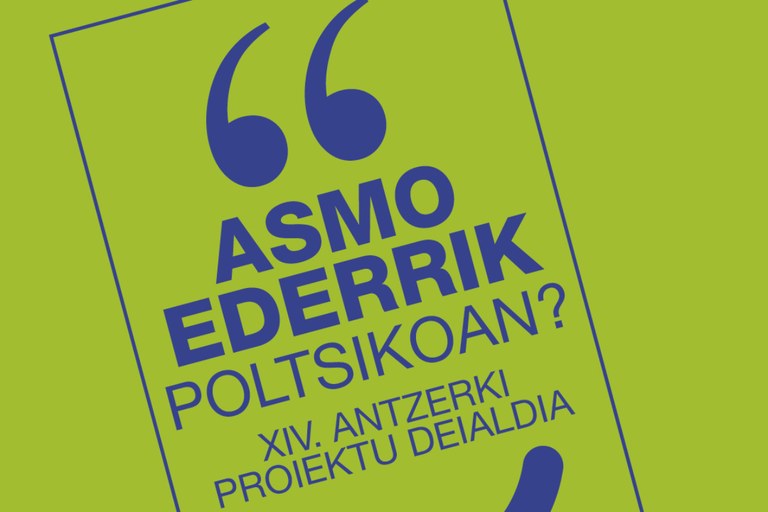 Donostiako Poltsiko Antzerki Sorkuntzaren XIV. Proiektu deialdia zabaldu dute