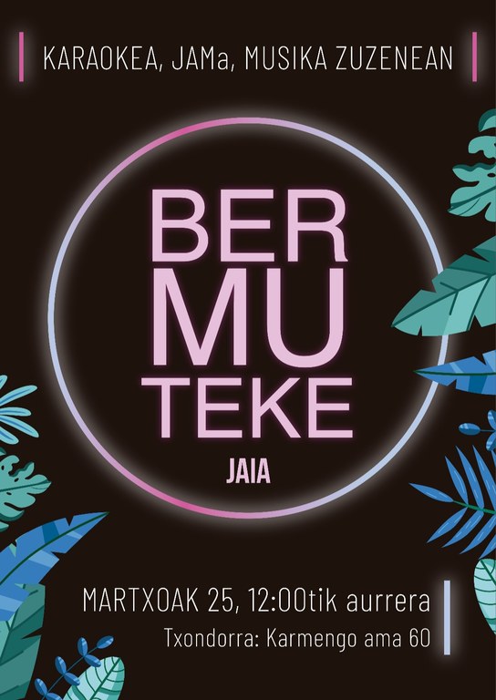 Donostiako Ttan Ttakun irratiak 'Bermuteke' festa antolatu du larunbaterako Donostiako Ttan Ttakun irratiak 'Bermuteke' festa antolatu du larunbaterako