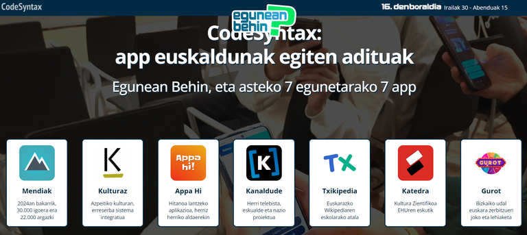 Egunean Behin-en 16.denboraldia martxan da gaurtik aurrera, galdera-sorta berriekin Egunean Behin-en 16.denboraldia martxan da gaurtik aurrera, galdera-sorta berriekin
