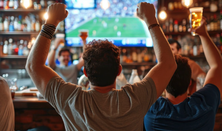 Ehunaka gizonek aitatasun baja aprobetxatu zuten Munduko Futbol Txapelketa ikusteko