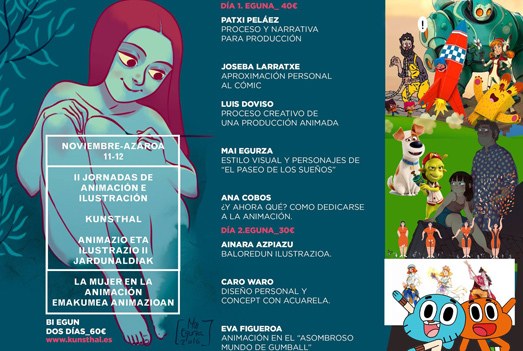 Emakumea ardatz, Kunsthal Ilustrazio Jardunaldietan Emakumea ardatz, Kunsthal Ilustrazio Jardunaldietan