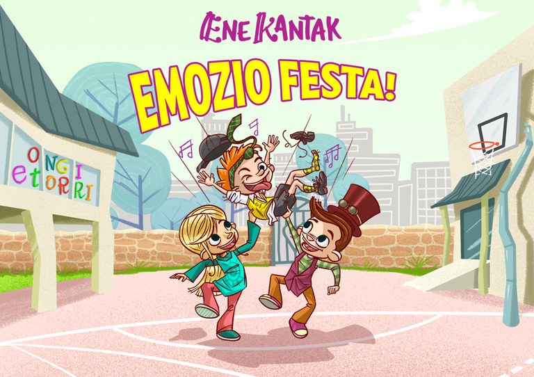 Ene Kantak taldearen 'Emozio festa' emanaldia izango da igandean Donostian Ene Kantak taldearen 'Emozio festa' emanaldia izango da igandean Donostian
